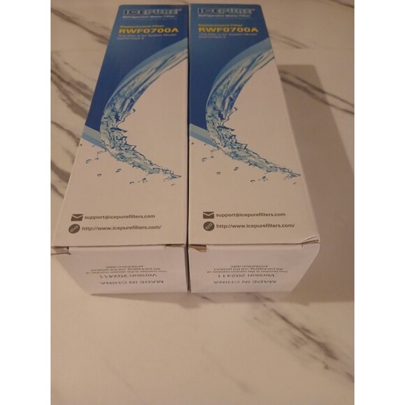 2 Pack Of IcePure Refrigerator Water Filters RWF4700AC - Picture 2 of 6